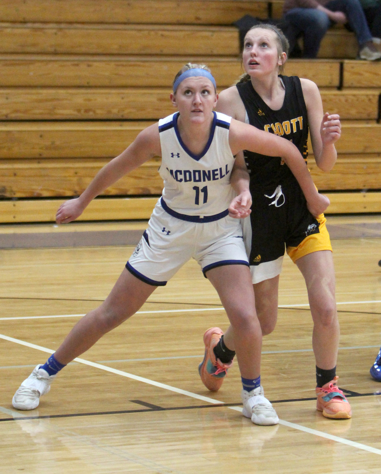 Cadott at McDonell girls basketball 1-11-22